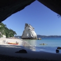 Cathedral cove  kayaking